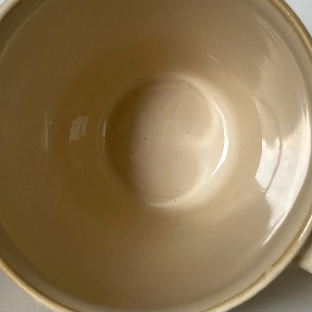 Pier 1 Imports Sanctuary Mugs Stoneware Set Of 2 Coffee Cups Mug Cup Beige